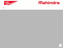 Tablet Screenshot of mahindra-austria.at